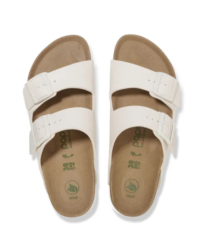 Birkenstock Damskie Klapki Arizona Platform - Beżowe