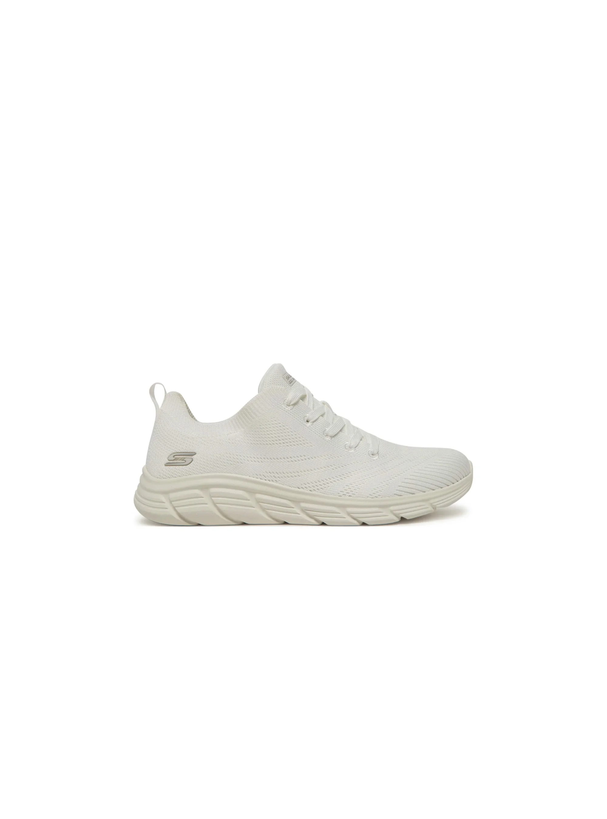 Skechers Damskie Sneakersy BOBS B Flex Lo Graceful Stride Wygodne - Białe