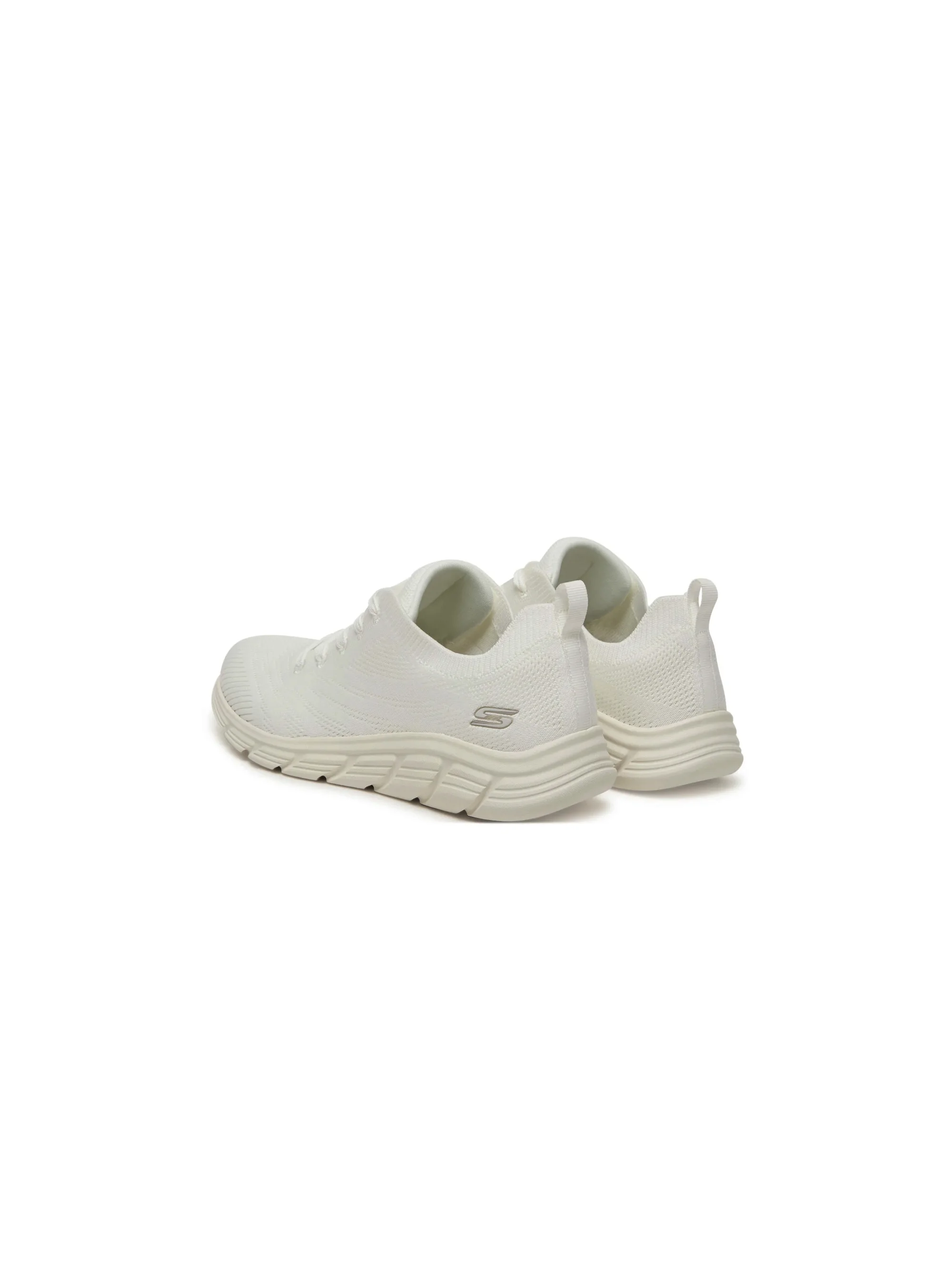 Skechers Damskie Sneakersy BOBS B Flex Lo Graceful Stride Wygodne - Białe
