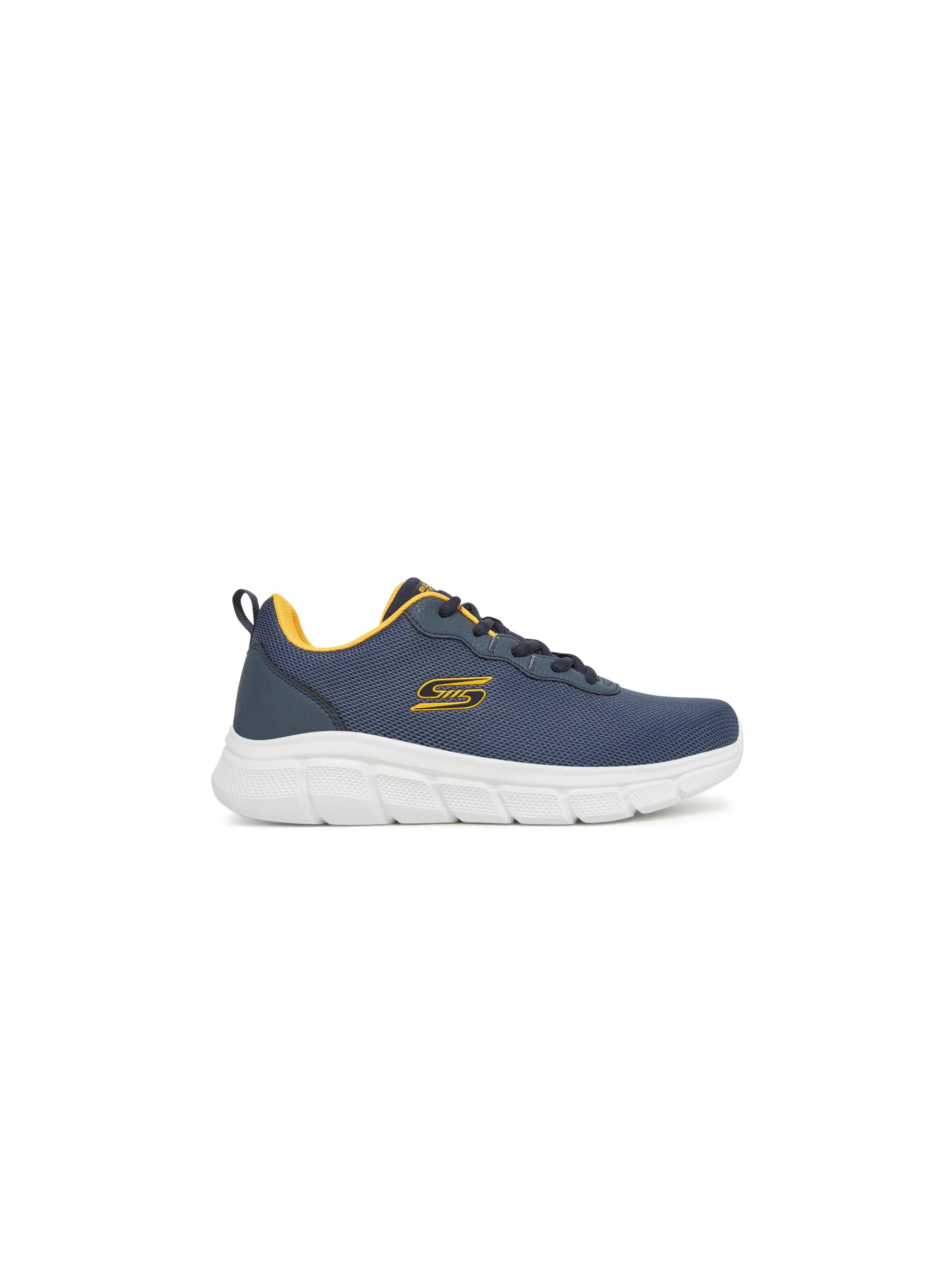 Skechers Męskie Sneakersy Bobs B Flex Icy Edge Lekkie - Granatowe
