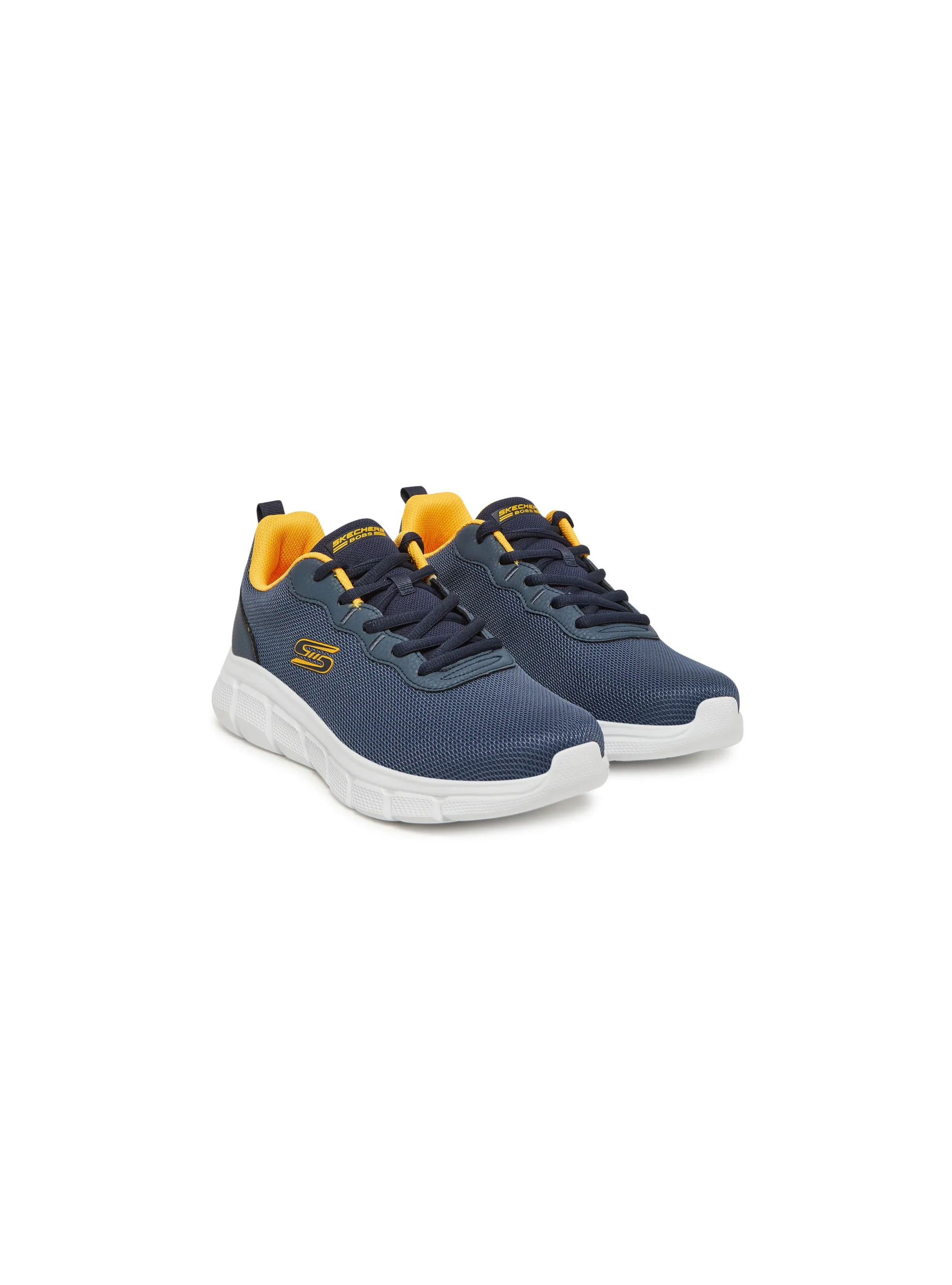Skechers Męskie Sneakersy Bobs B Flex Icy Edge Lekkie - Granatowe