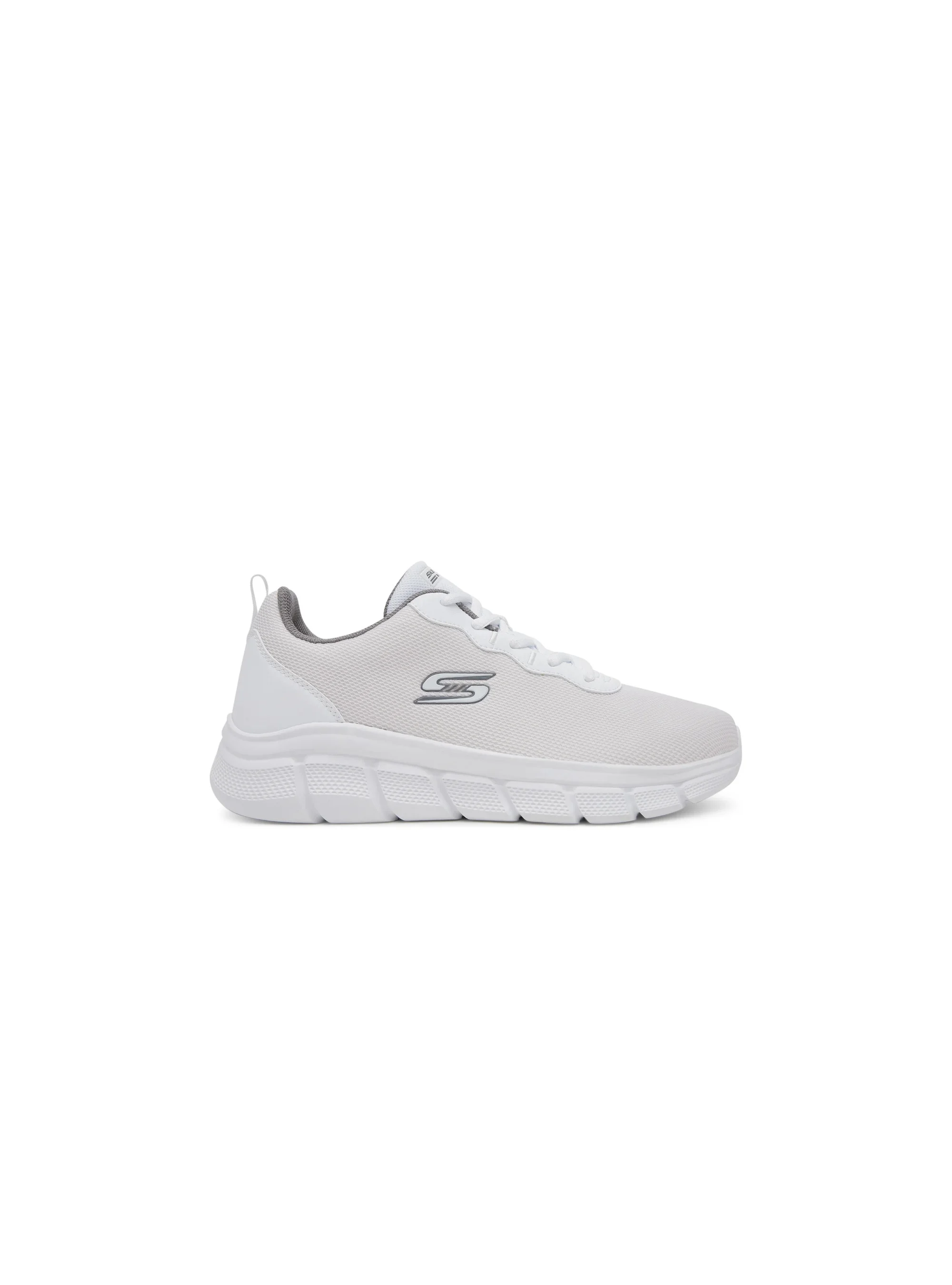 Skechers Męskie Sneakersy Bobs B Flex Icy Edge Lekkie - Białe