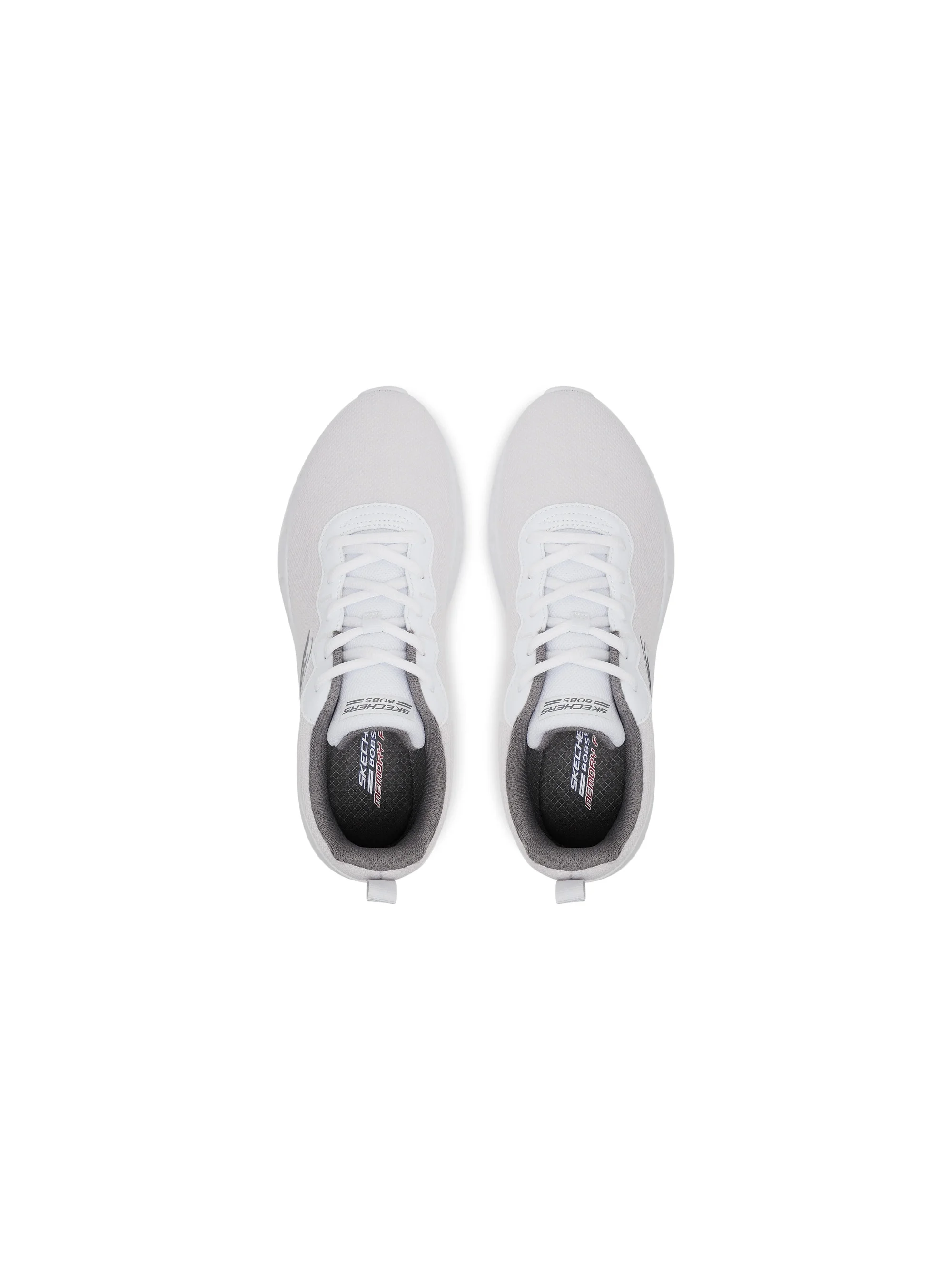 Skechers Męskie Sneakersy Bobs B Flex Icy Edge Lekkie - Białe