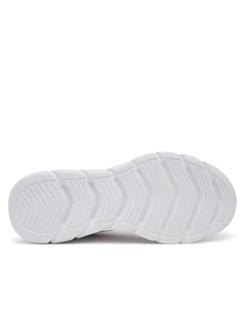 Skechers Męskie Sneakersy Bobs B Flex Icy Edge Lekkie - Białe