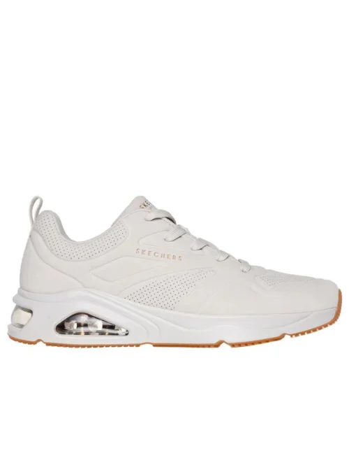Skechers Męskie Sneakersy Tres-Air Uno Casairal Stylowe - Beżowe