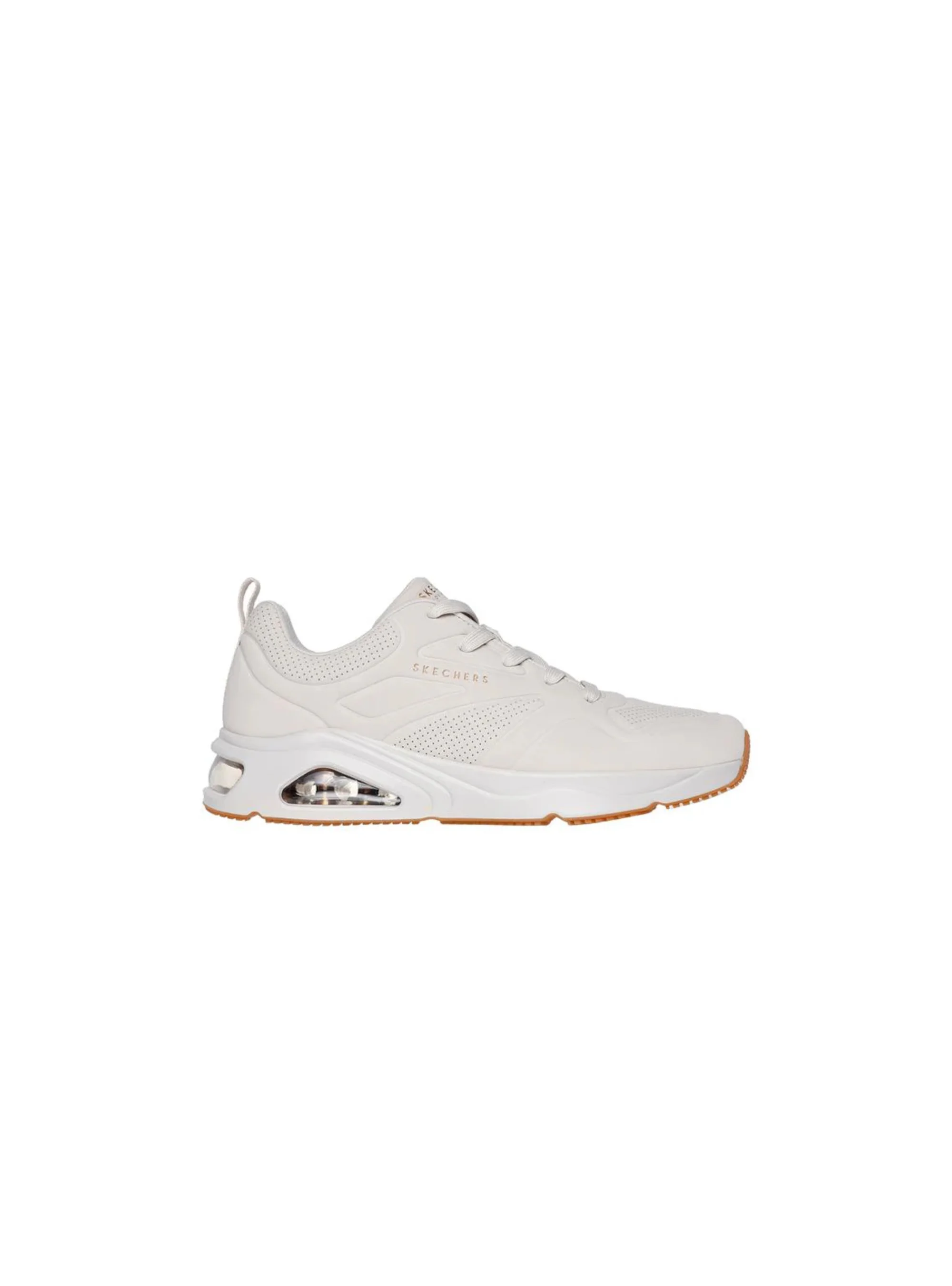 Skechers Męskie Sneakersy Tres-Air Uno Casairal Stylowe - Beżowe