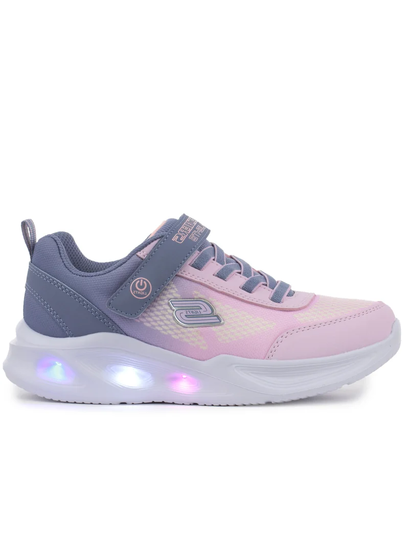 Skechers Junior Sneakersy Sola Glow - Różowe | Blask