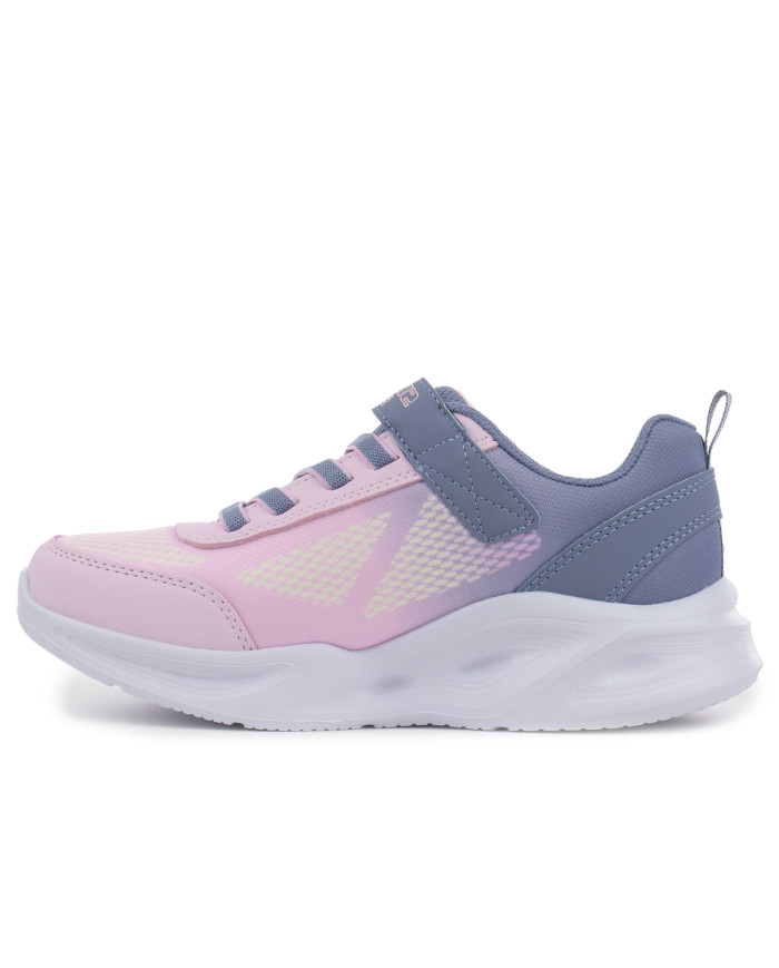 Skechers Junior Sneakersy Sola Glow - Różowe | Blask