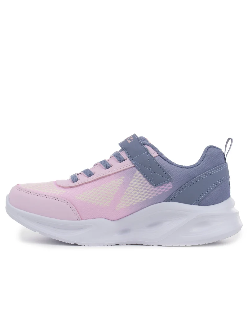 Skechers Junior Sneakersy Sola Glow - Różowe | Blask