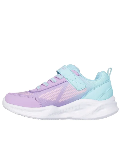 Skechers Junior Sneakersy Sola Glow Ombre Delux Dziewczęce - Różowe