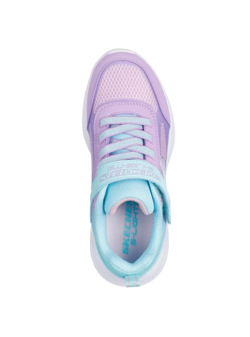 Skechers Junior Sneakersy Sola Glow Ombre Delux Dziewczęce - Różowe