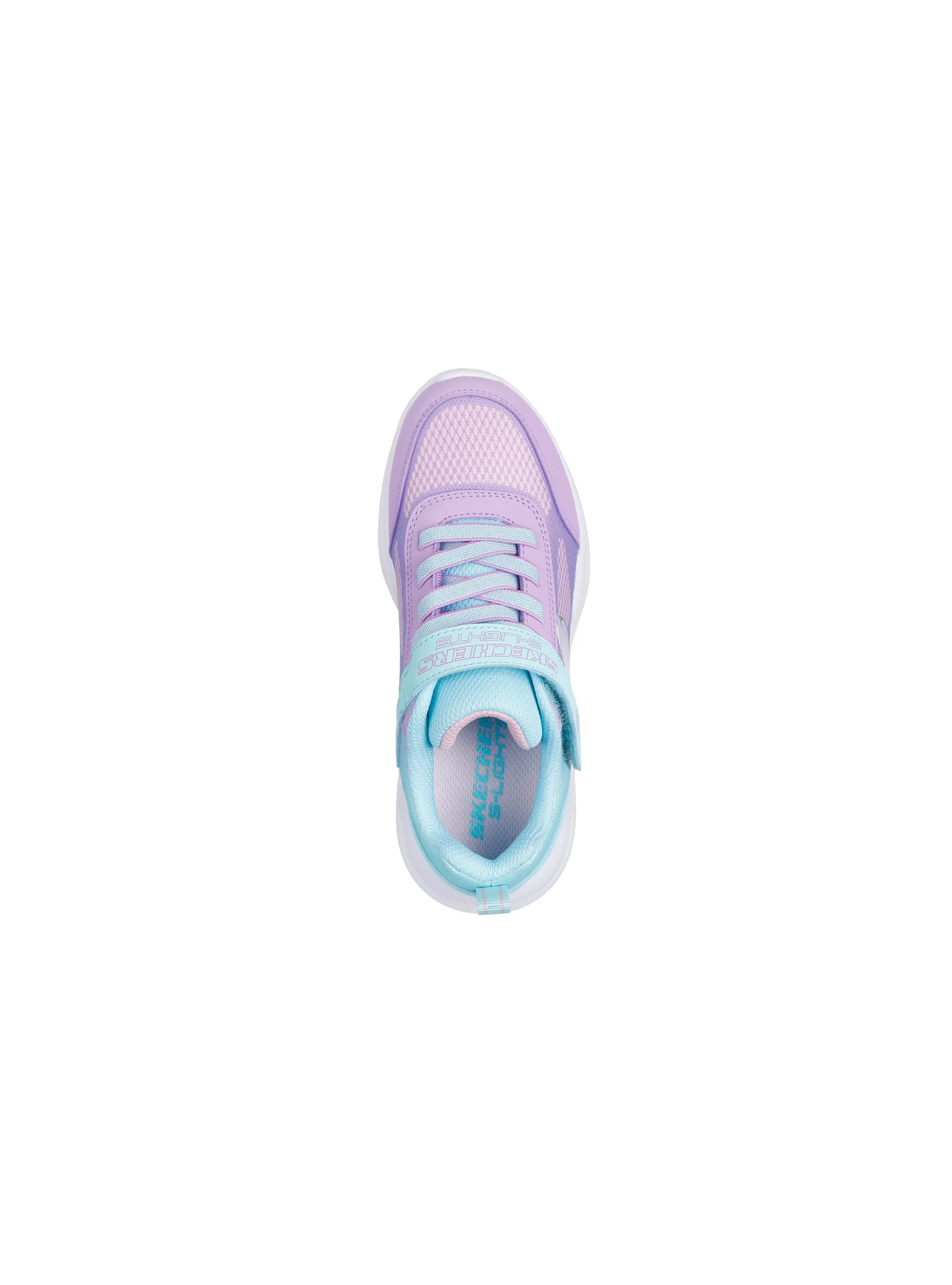 Skechers Junior Sneakersy Sola Glow Ombre Delux Dziewczęce - Różowe