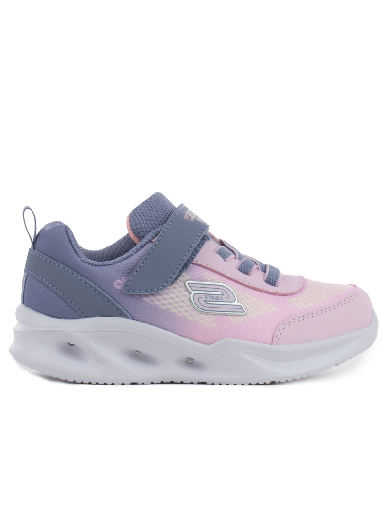 Skechers Dziecięce Sneakersy Skechers Sola Glow Ombre Delux 303714NGYLP Różowy | Sklep Monotox