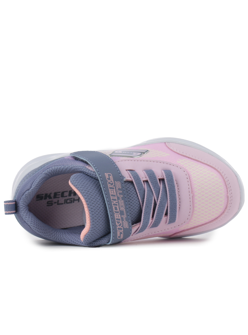 Skechers Dziecięce Sneakersy Skechers Sola Glow Ombre Delux 303714NGYLP Różowy | Sklep Monotox
