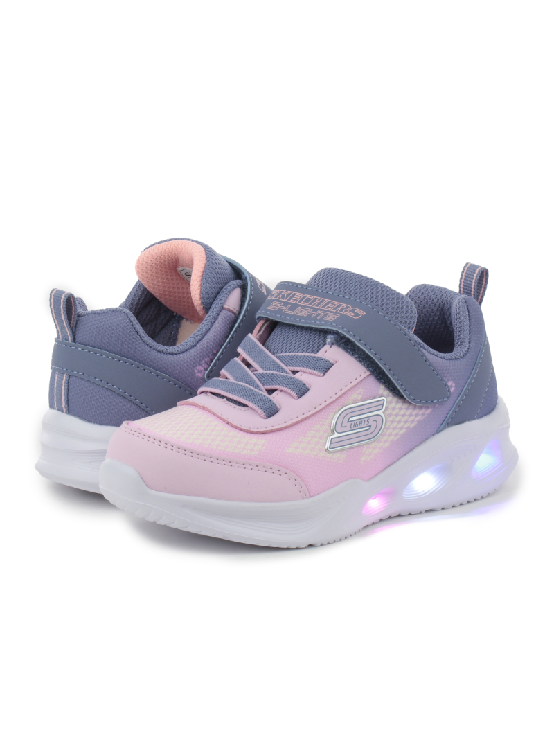Skechers Dziecięce Sneakersy Skechers Sola Glow Ombre Delux 303714NGYLP Różowy | Sklep Monotox