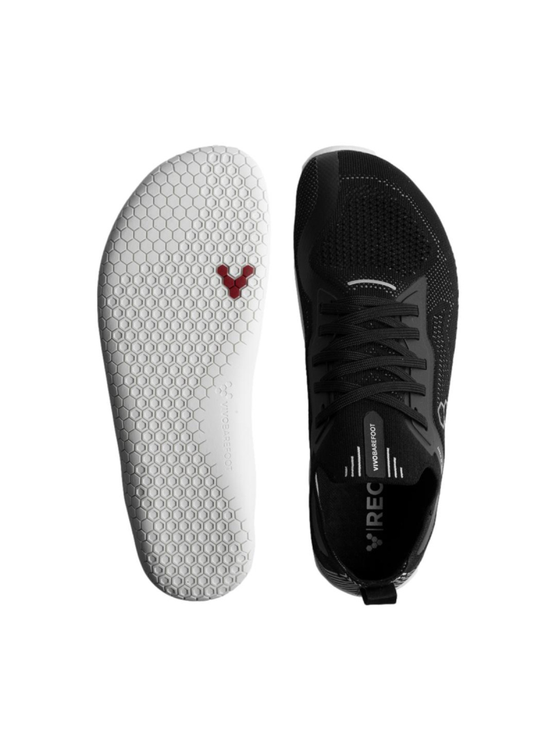 Vivobarefoot Męskie Sneakersy Primus Lite Knit Mens Obsidian 30930401 Czarny | Sklep Monotox