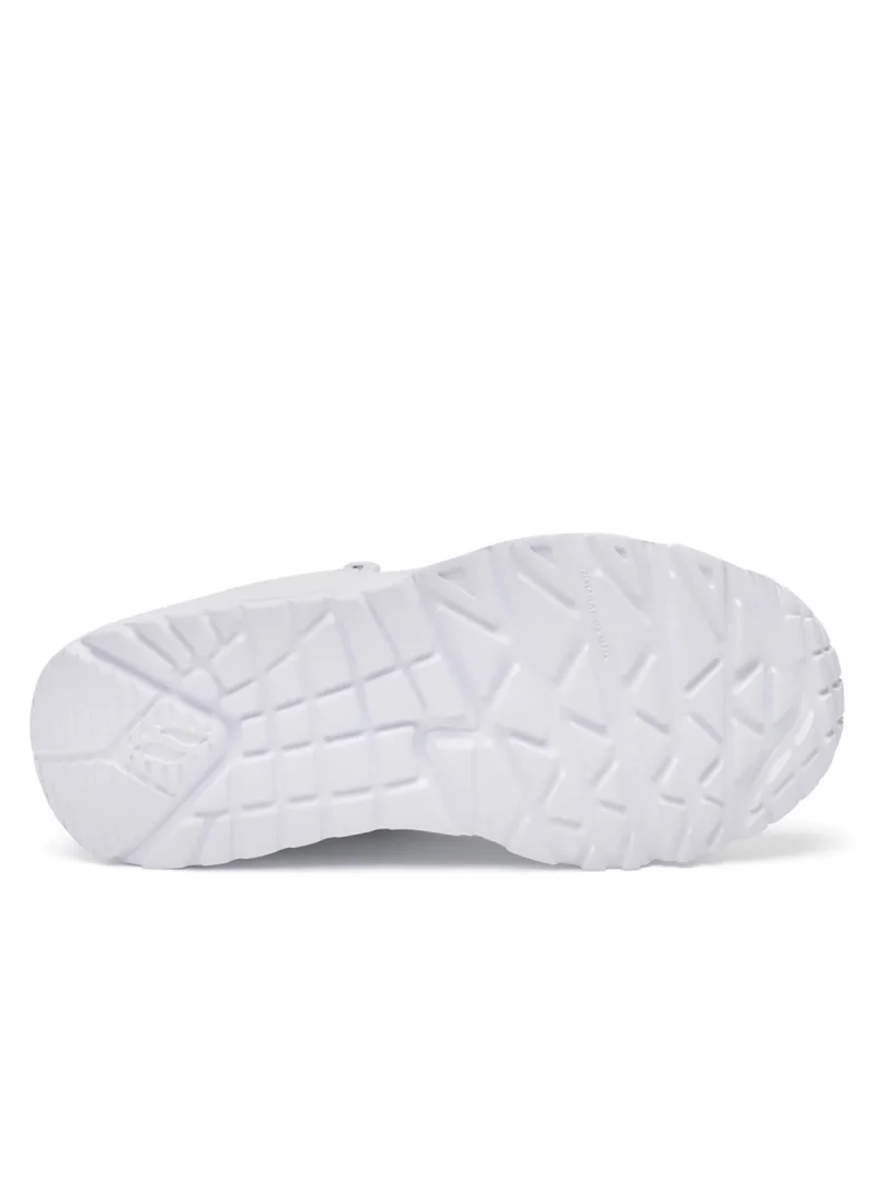 Skechers Junior Sneakersy Uno Lite Easy Zip - Białe