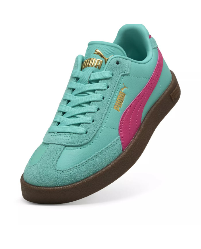 Puma Club Era Jr Turkusowe Sneakersy | Kup Online