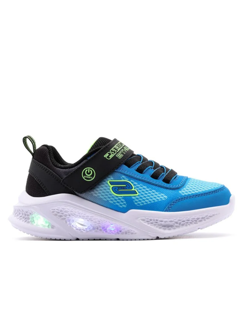 Skechers Junior Sneakersy Meteor-lights Krendox - Niebieskie