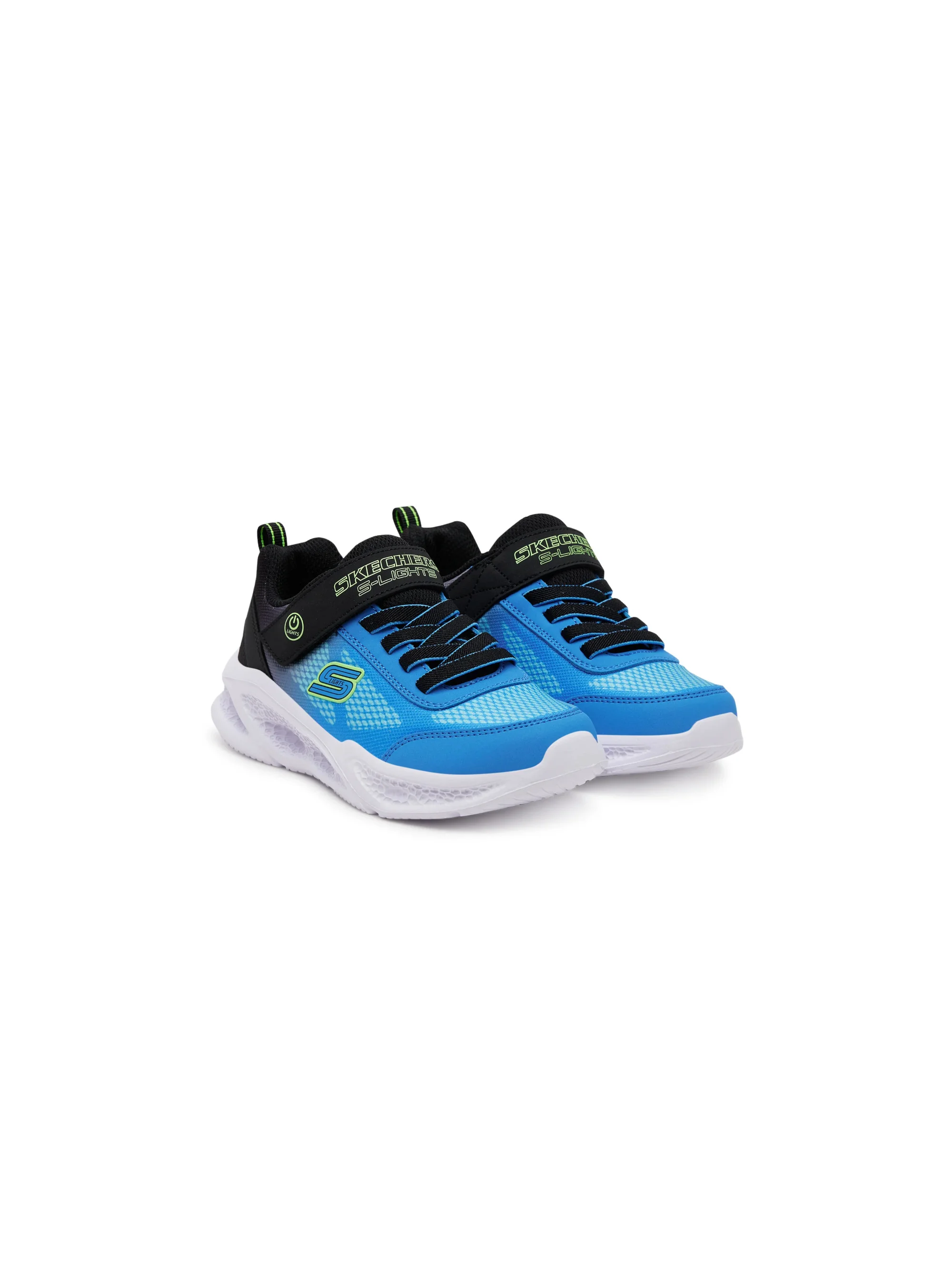 Skechers Junior Sneakersy Meteor-lights Krendox - Niebieskie
