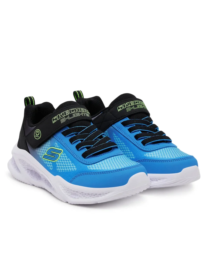 Skechers Junior Sneakersy Meteor-lights Krendox - Niebieskie