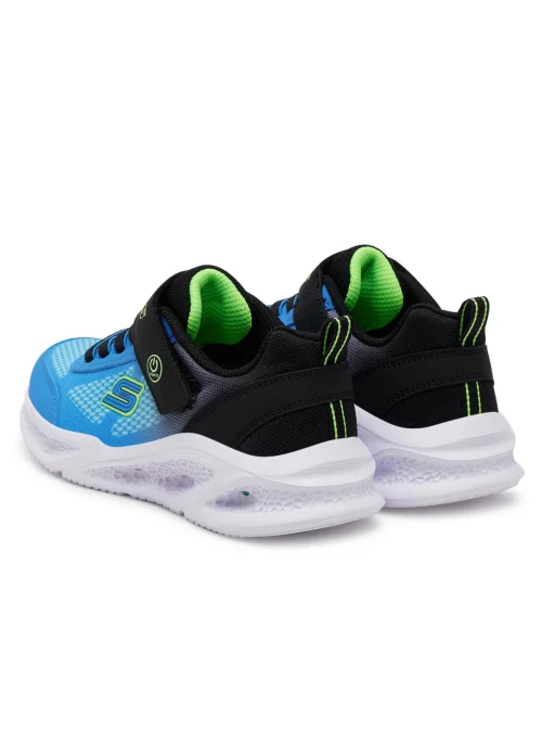 Skechers Junior Sneakersy Meteor-lights Krendox - Niebieskie