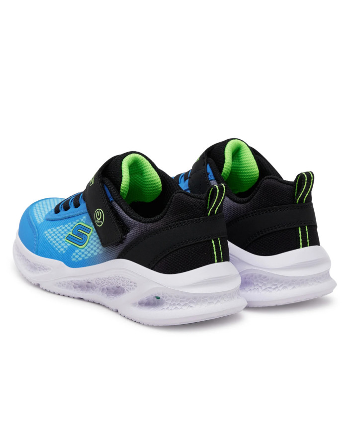 Skechers Junior Sneakersy Meteor-lights Krendox - Niebieskie