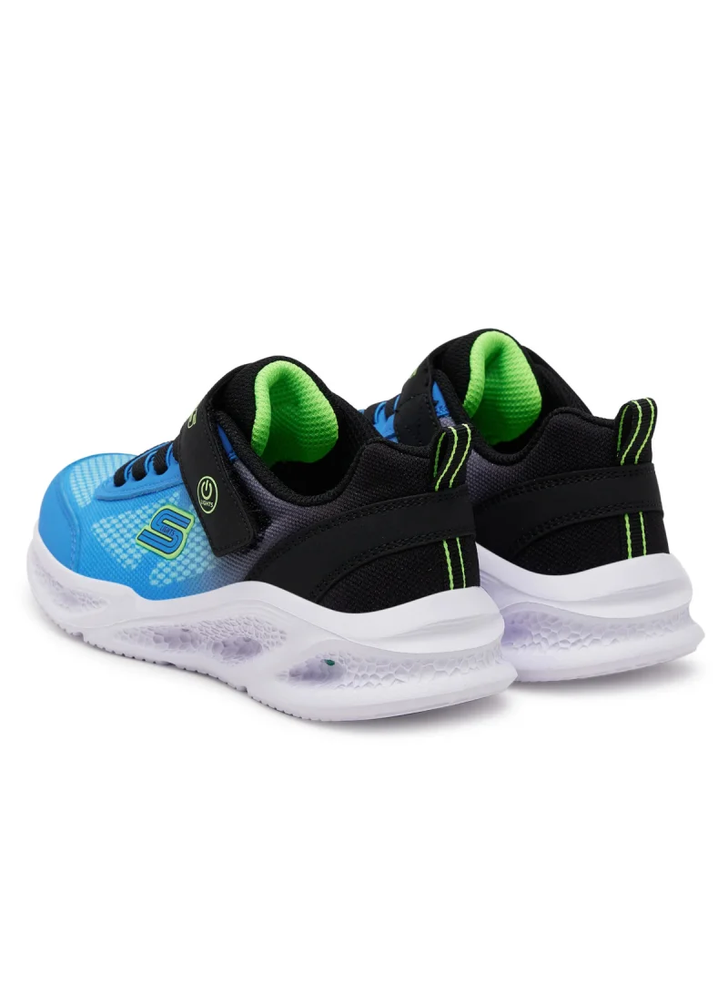 Skechers Junior Sneakersy Meteor-lights Krendox - Niebieskie
