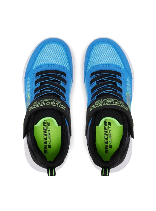 Skechers Junior Sneakersy Meteor-lights Krendox - Niebieskie