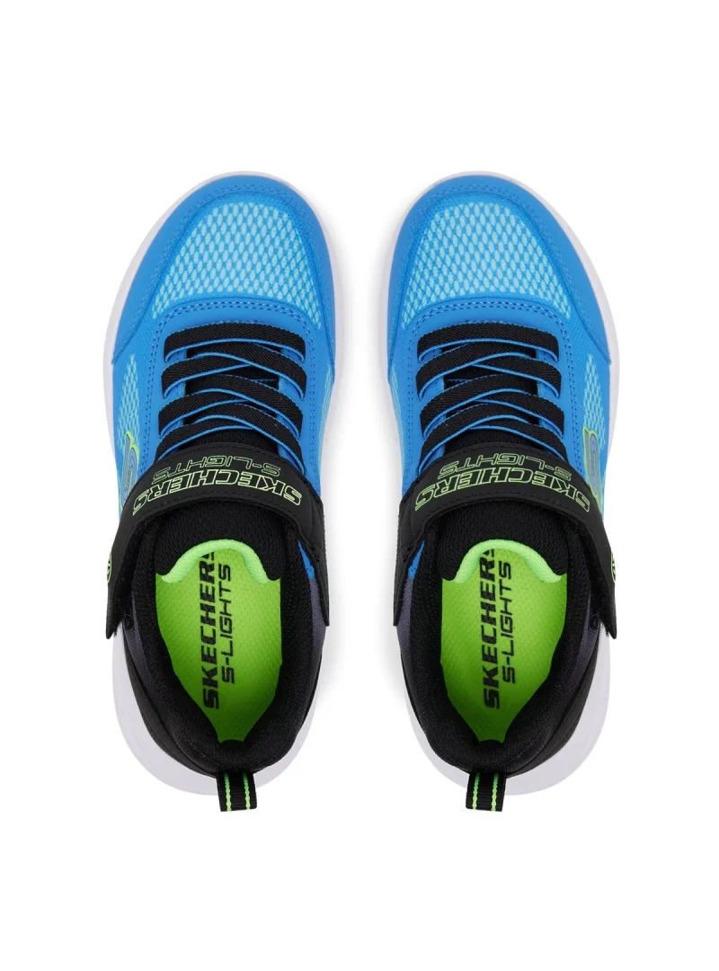 Skechers Junior Sneakersy Meteor-lights Krendox - Niebieskie