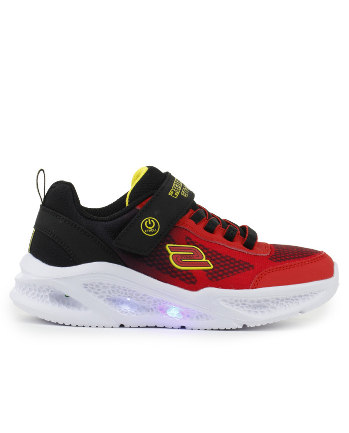 Skechers Meteor-lights Krendox Czerwone – Sneakersy Junior | Kup Online