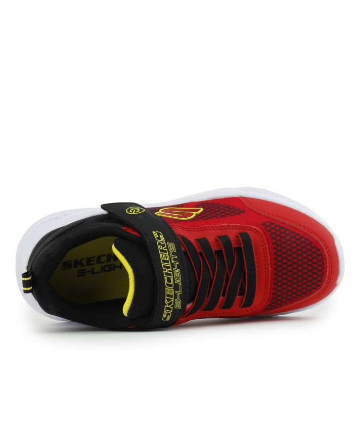 Skechers Meteor-lights Krendox Czerwone – Sneakersy Junior | Kup Online