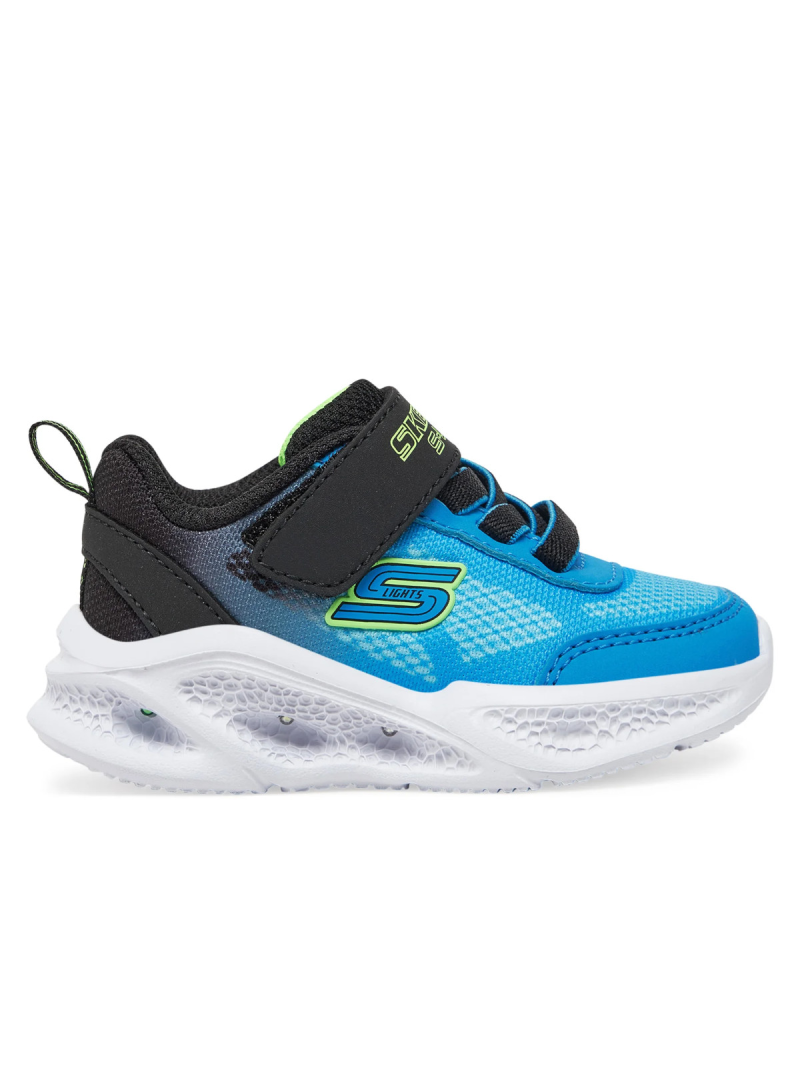 Skechers Dziecięce Sneakersy Skechers Meteor-lights Krendox 401495NBKBL Niebieski | Sklep Monotox
