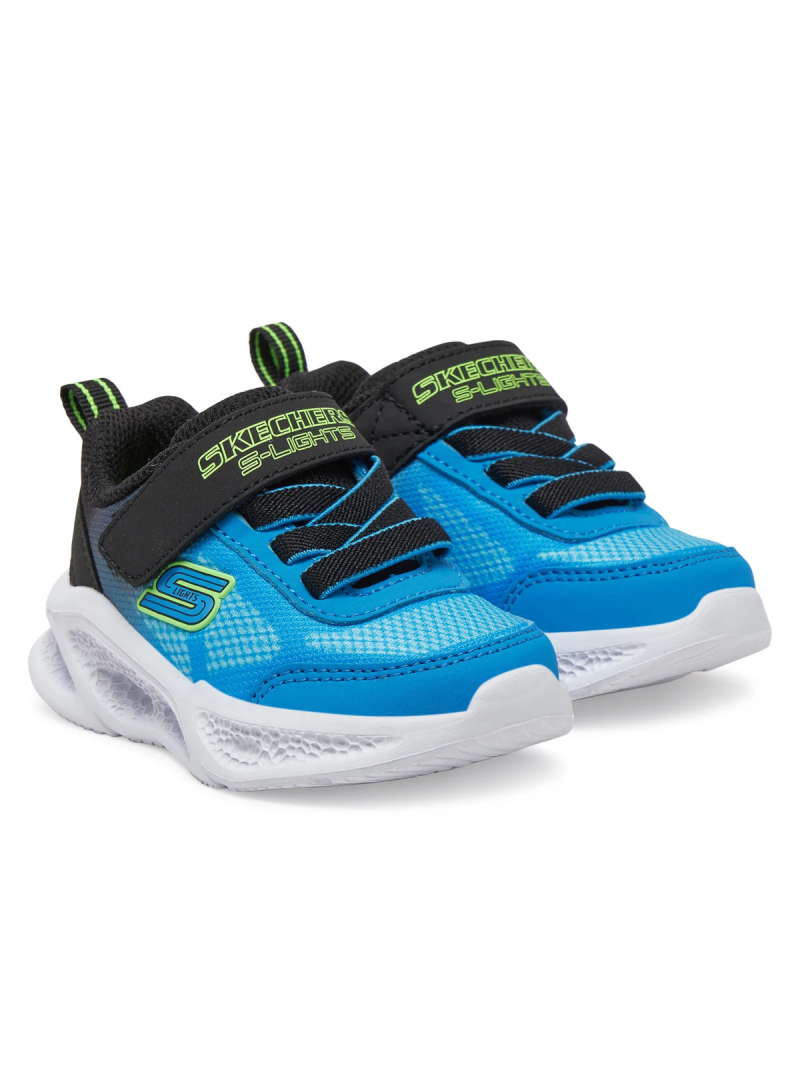 Skechers Dziecięce Sneakersy Skechers Meteor-lights Krendox 401495NBKBL Niebieski | Sklep Monotox