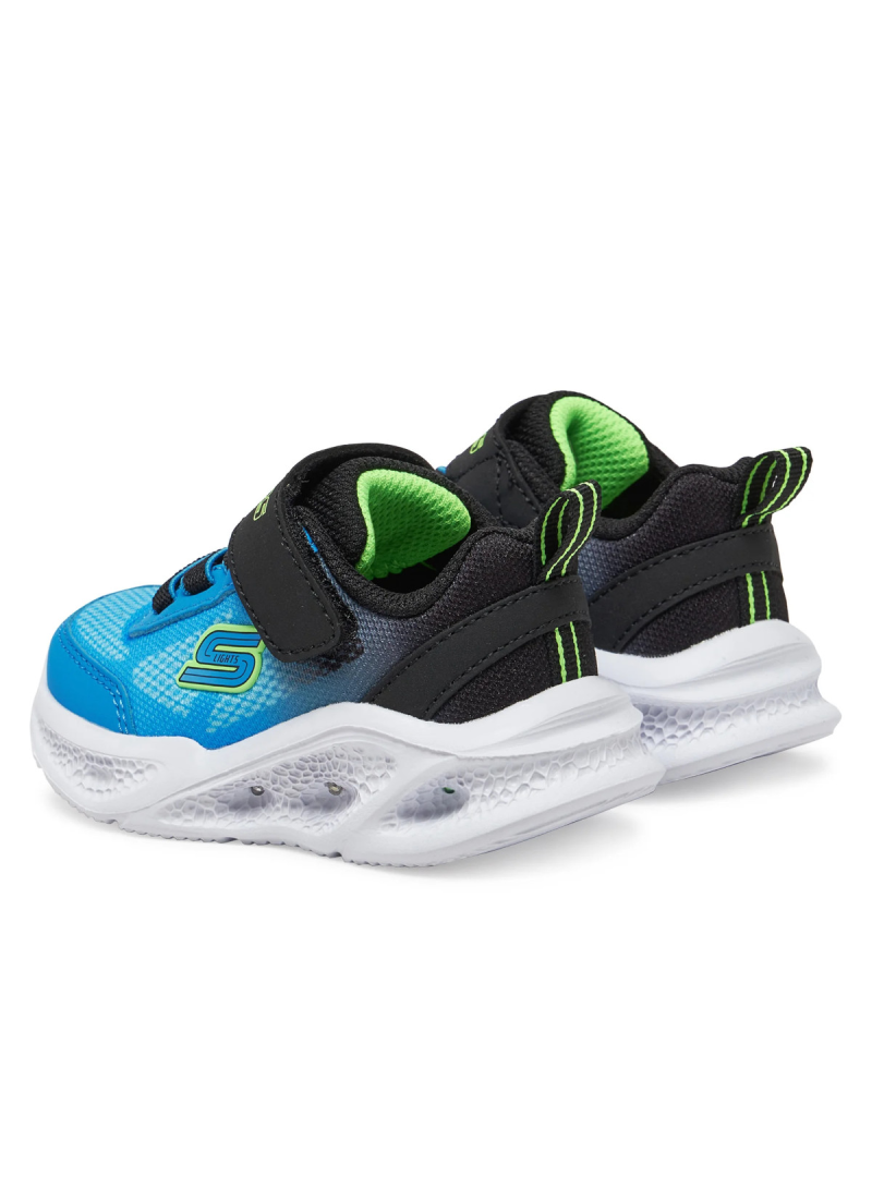 Skechers Dziecięce Sneakersy Skechers Meteor-lights Krendox 401495NBKBL Niebieski | Sklep Monotox