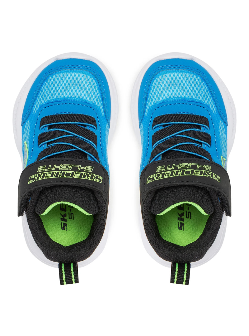 Skechers Dziecięce Sneakersy Skechers Meteor-lights Krendox 401495NBKBL Niebieski | Sklep Monotox