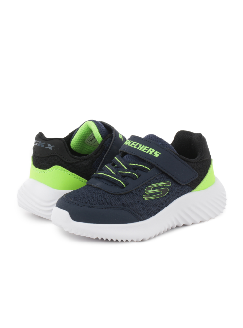 Skechers Dziecięce Sneakersy Bounder Trezic 403908NNVLM Niebieski | Sklep Monotox