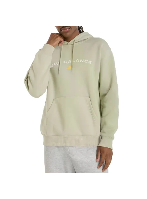 New Balance REIMAGINED FLEECE GRAPHIC HOOD MT51516OVN