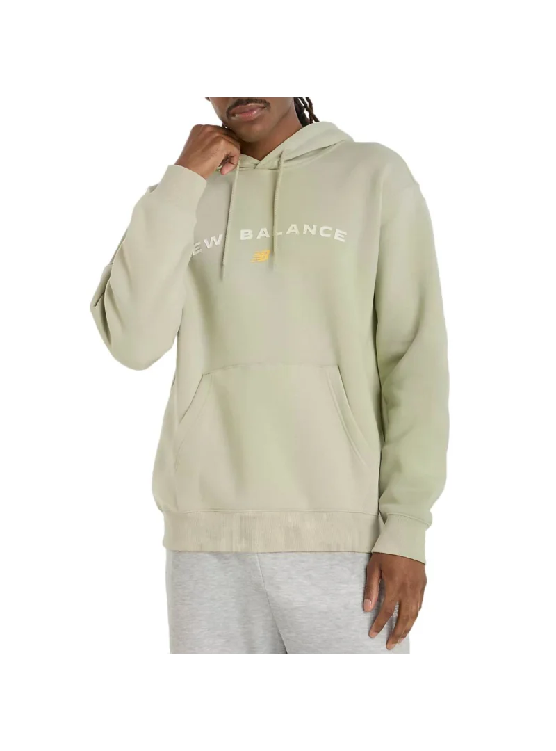 New Balance REIMAGINED FLEECE GRAPHIC HOOD MT51516OVN