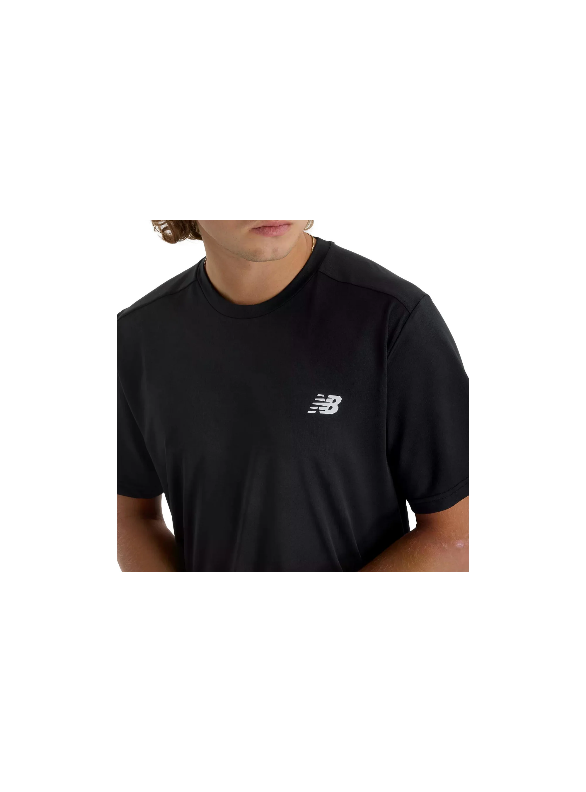 New Balance SPORT SHORT SLEEVE T-SHIRT MT51801BK