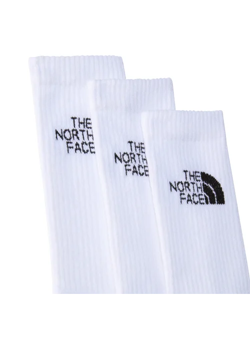 The North Face Męskie Skarpety 3pak - Białe | Komfort