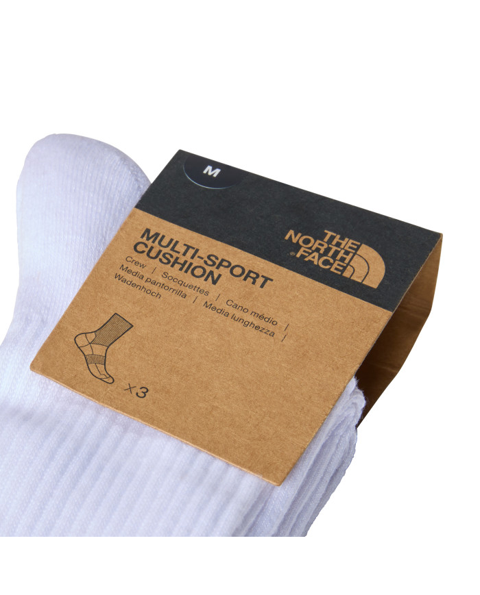 The North Face Męskie Skarpety 3pak - Białe | Komfort