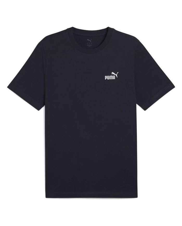 Puma T-shirt Ess Logo Męski Granatowy – Kup Online