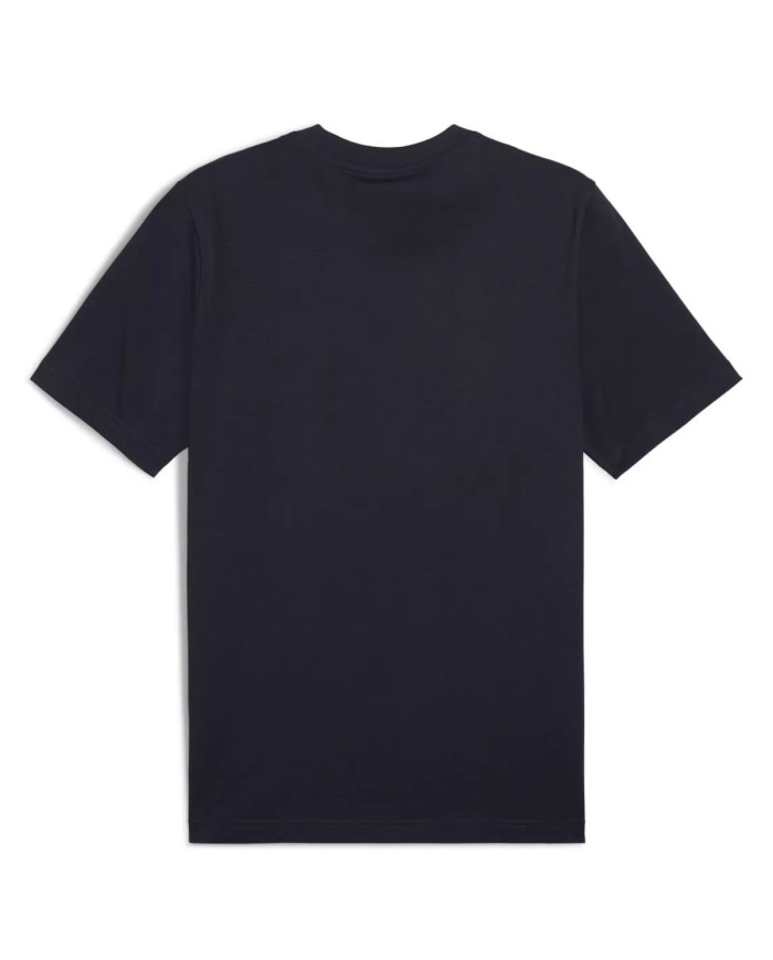 Puma T-shirt Ess Logo Męski Granatowy – Kup Online