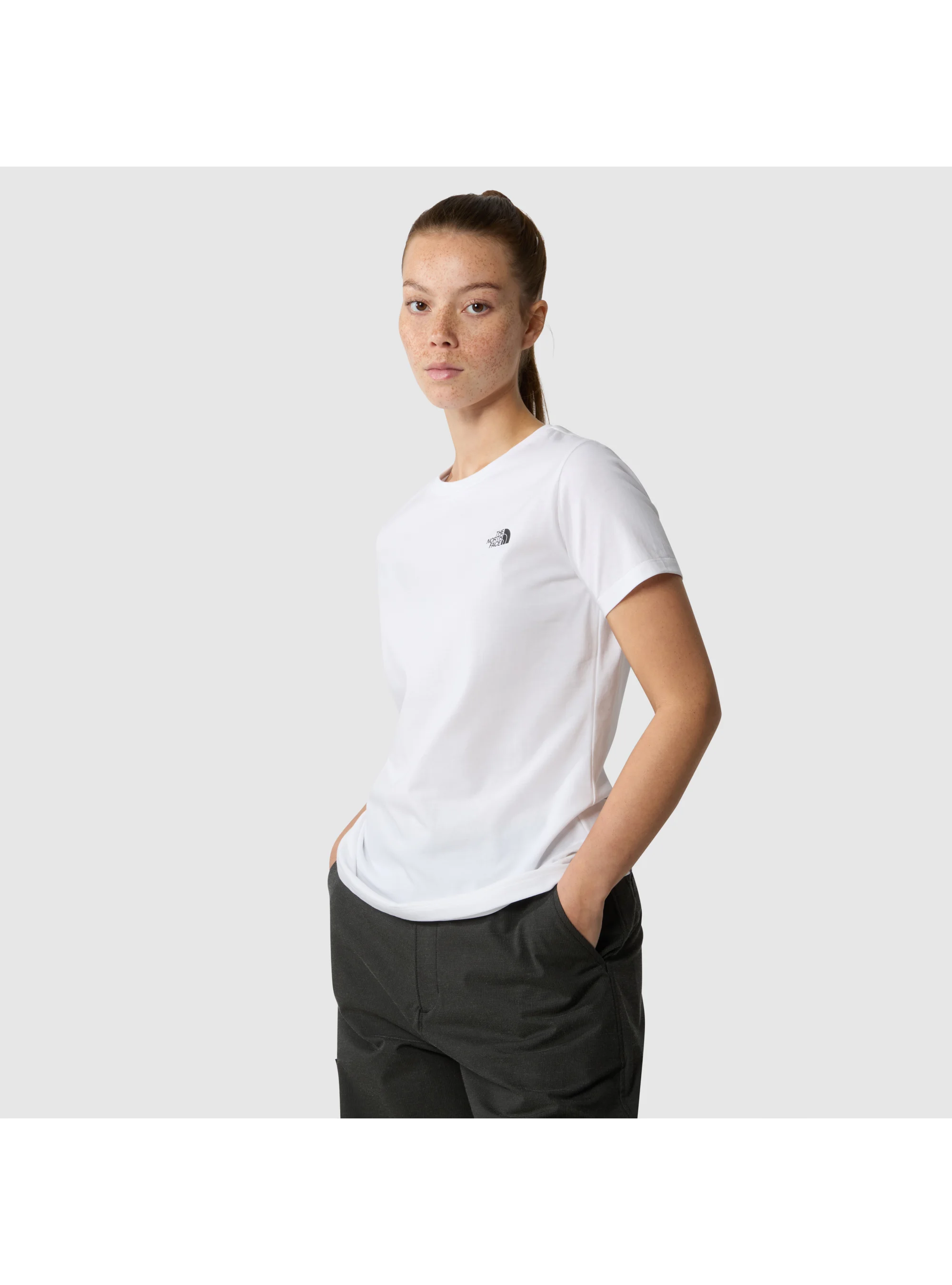 The North Face W S/S SIMPLE DOME SLIM NF0A87NHFN4
