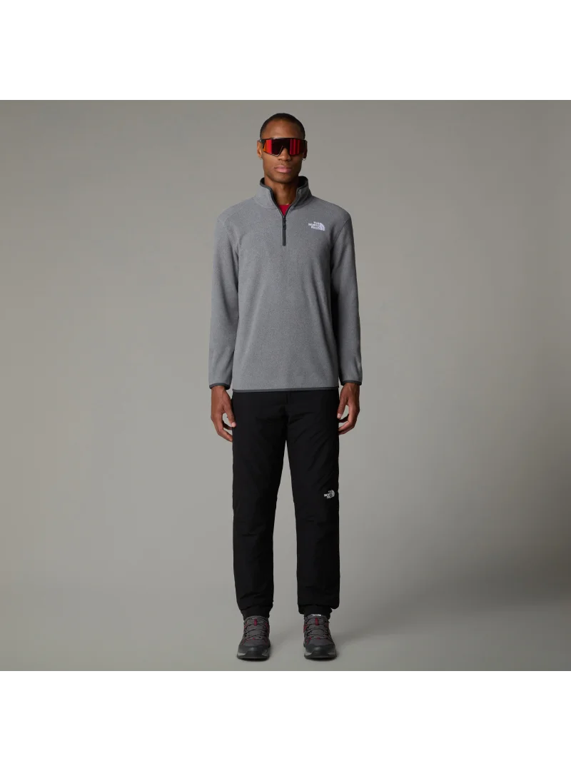 The North Face Męska Bluza M 100 Glac 1/4 Zip Szary