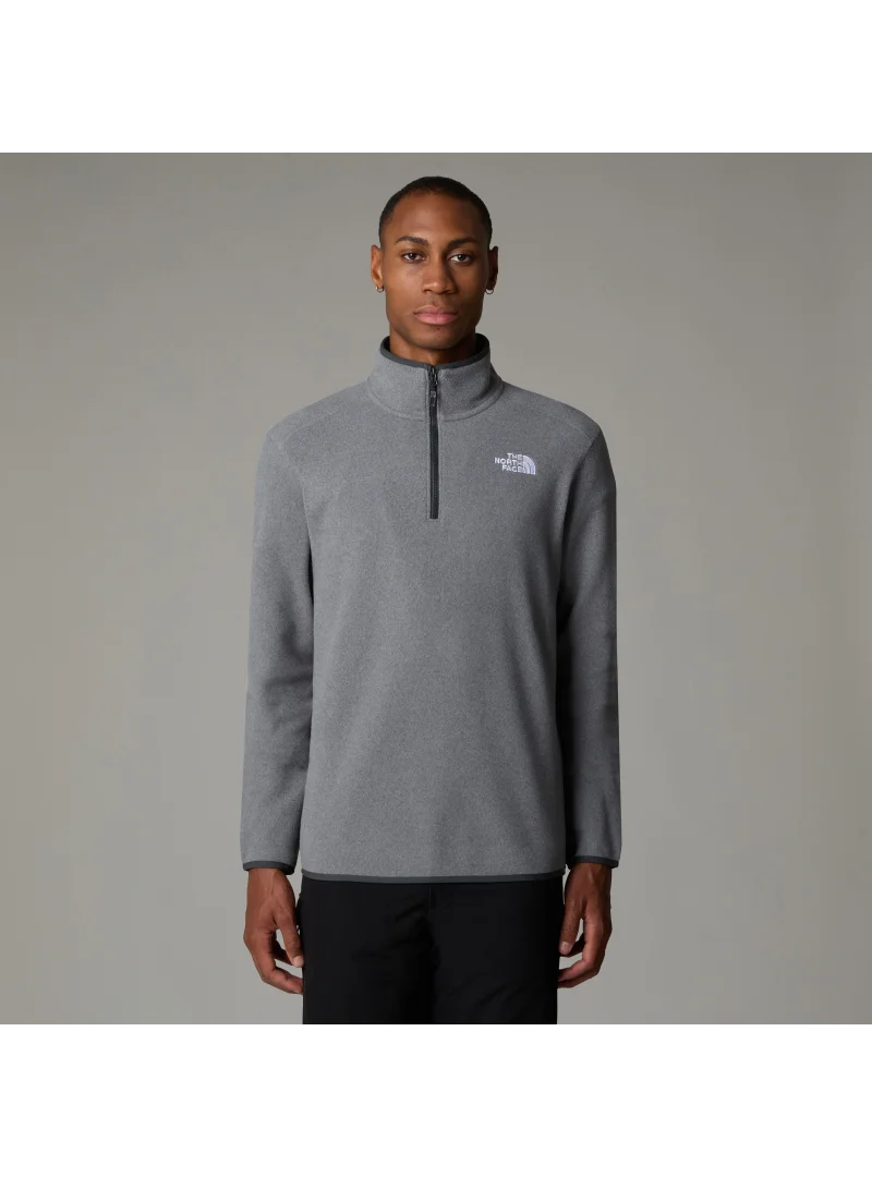 The North Face Męska Bluza M 100 Glac 1/4 Zip Szary