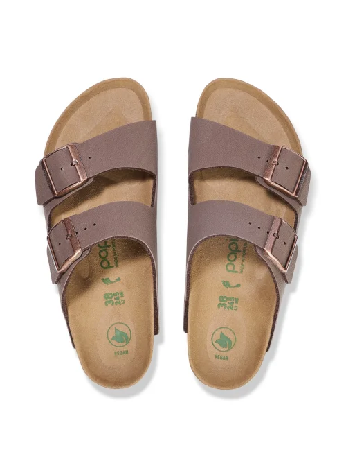 Birkenstock Damskie Klapki Arizona Flex Platform Modne - Brązowe