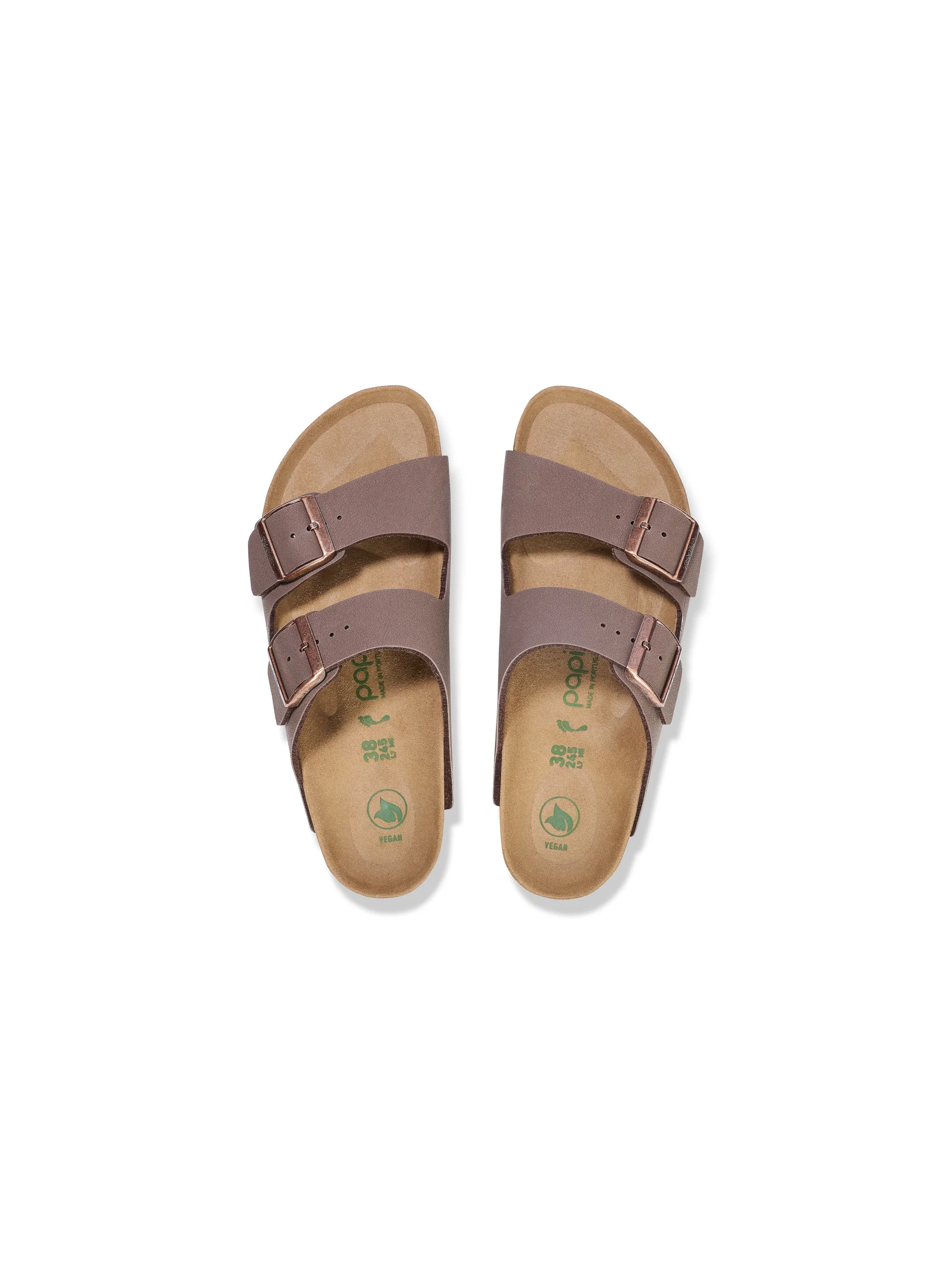 Birkenstock Damskie Klapki Arizona Flex Platform Modne - Brązowe