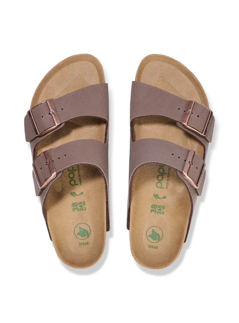 Birkenstock Damskie Klapki Arizona Flex Platform Modne - Brązowe